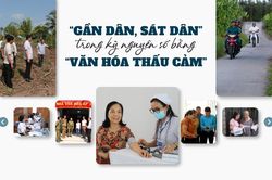 'Gần dân, sát dân' trong kỷ nguyên số bằng 'văn hóa thấu cảm'
