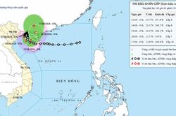 Bão số 4 có khả năng mạnh lên, các tỉnh Quảng Ninh, Hải Phòng, Lạng Sơn và Bắc Ninh mưa lớn dồn dập