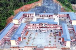 [Ảnh] Trường biên giới Thanh Thủy trước ngày khai giảng