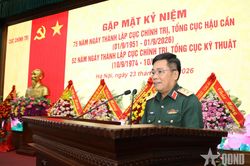 Cục Chính trị Tổng cục Hậu cần-Kỹ thuật gặp mặt truyền thống