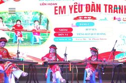 68 thí sinh tham gia Liên hoan 'Em yêu đàn tranh' năm 2026