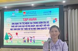 Tập huấn khung nội dung giáo dục trí tuệ nhân tạo cho học sinh phổ thông