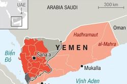 Quân đội Yemen bắn hạ UAV của Houthi, phá hủy thuyền chở bom