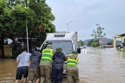 Bắc Ninh: Lũ trên sông Lục Nam và sông Thương vượt báo động 3, nguy cơ ngập sâu và sạt lở đê