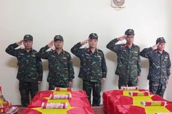 Tuyên Quang tổ chức cất bốc, quy tập 08 hài cốt liệt sĩ
