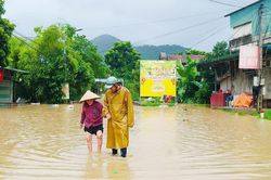 Mưa lũ khiến 80 hộ dân ở Bắc Ninh phải sơ tán khẩn cấp