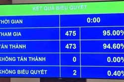 Quốc hội thông qua Luật Dầu khí (sửa đổi)