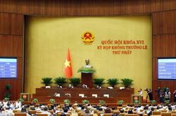 Thông cáo báo chí số 16, Kỳ họp không thường lệ thứ Nhất, Quốc hội khóa XVI