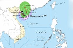 Thời tiết ngày 23/8: Bão số 4 di chuyển chậm trên vùng biển Quảng Ninh - Hải Phòng