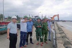 Đặc khu Bạch Long Vỹ (Hải Phòng) trong tâm bão số 4