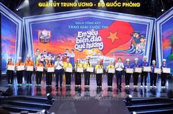Tổng kết, trao giải Cuộc thi 'Em yêu biển đảo quê hương'