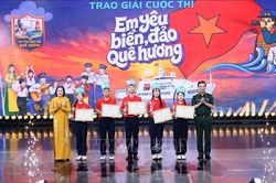 Tổng kết, trao giải Cuộc thi 'Em yêu biển đảo quê hương'