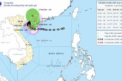 Bão mạnh cấp 8-9, giật cấp 11 trên vùng biển Quảng Ninh - Hải Phòng