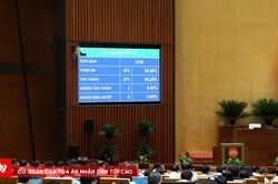 Quốc hội thông qua Luật sửa đổi, bổ sung một số điều của Luật Hải quan