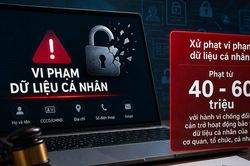 Phạt tới 60 triệu với hành vi chống đối, cản trở hoạt động bảo vệ dữ liệu cá nhân