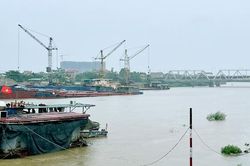 Bắc Ninh: Phát lệnh báo động số I trên sông Cầu, tăng cường các biện pháp ứng phó mưa lũ