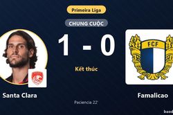 Hạ Famalicao, Santa Clara leo lên vị trí thứ 7 Primeira Liga