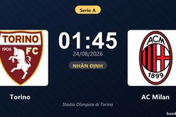 Nhận định Torino vs AC Milan: Điểm nóng cuộc đua tốp đầu