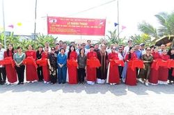 Xã Tân Hòa: Khánh thành cầu giao thông nông thôn