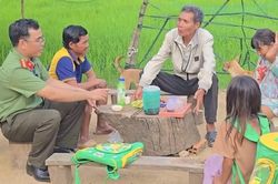 “Công an về làng” gây chú ý trên mạng xã hội