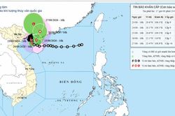 Bão số 4 di chuyển chậm, dự báo mạnh lên cấp 9, biển động rất mạnh