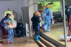 Mưa lớn gây ngập sâu, sạt lở tại xã Văn Lãng