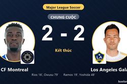 Chia điểm với CF Montreal, Los Angeles Galaxy ch&iacute;nh thức gi&agrave;nh v&eacute; v&agrave;o v&ograve;ng 1/16