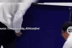 Sự cố robot hình người mất kiểm soát quẫy đạp liên tục tại Hội nghị Robot Thế giới ở Bắc Kinh