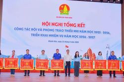 Tuyên Quang thuộc tốp 10 đơn vị xuất sắc dẫn đầu công tác Đội cả nước