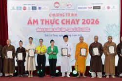 TP.HCM: Hơn 2,4 tỷ đồng từ chương trình ẩm thực chay 'Bình Lợi Trung nghĩa tình - chia sẻ yêu thương'
