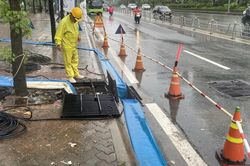 Hà Nội tiếp tục mưa lớn trong đêm, ghi nhận một số điểm ngập nhẹ