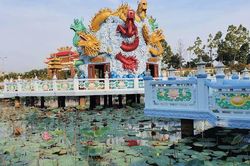An Giang: Chùa Huỳnh Đạo – dấu ấn kiến trúc Phật giáo dưới chân Núi Sam