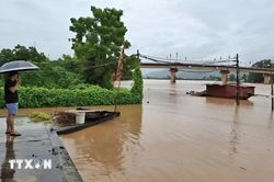 Bão số 4 'quần thảo' Bắc Bộ, bắt đầu ghi nhận thiệt hại do lũ quét, sạt lở