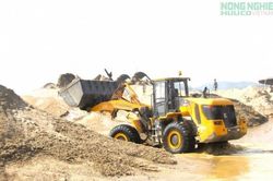 Nghệ An phê duyệt mỏ khai thác cát, sỏi hơn 8ha vào khu vực không đấu giá, phục vụ dự án cao tốc Vinh - Thanh Thủy