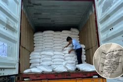 Phát hiện 26,5 tấn gạo nhập khẩu không có nhãn phụ tiếng Việt