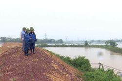 Xã Đa Phúc bảo đảm an toàn cho hơn 6.300 người ngoài đê