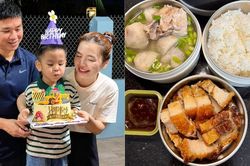 9X dậy từ 5h nấu cơm cả tháng không trùng cho chồng mang đi làm