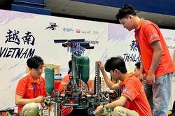 Đương kim vô địch Robocon Việt Nam 2026 giành giải Ba ở đấu trường ABU Robocon