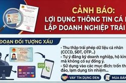 Công an Hà Nội cảnh báo thủ đoạn đánh cắp thông tin cá nhân để thành lập 'doanh nghiệp ma'
