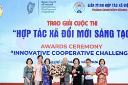 Trao giải cuộc thi 'Hợp tác xã đổi mới sáng tạo'
