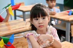 UBND cũ tại TP.HCM thành trường học đón trẻ lớp 1 tựu trường