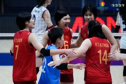 Tuyển bóng chuyền nữ Việt Nam thắng trận đầu tại giải châu Á 2026