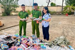 Gần 4.000 đồ chơi trẻ em không rõ nguồn gốc bị tiêu hủy