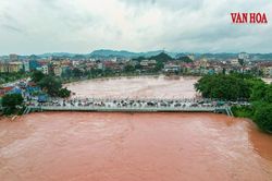 Nhìn lại những hình ảnh Lạng Sơn 'oằn mình' trong trận lũ lớn