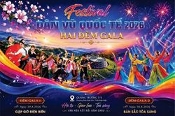 Điện Biên rực rỡ với hai đêm Gala tại Festival Dân vũ quốc tế 2026