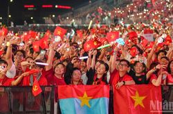 [Ảnh] 'Tổ quốc trong tim' lan tỏa mạnh mẽ tình yêu đất nước