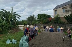 Phụ nữ Bắc Ninh sát cánh cùng người dân trong bão lũ