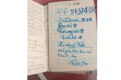 Kỷ vật, di vật liệt sĩ: Cuốn sổ tay của đồng chí Hà Thanh Viên