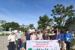 Phường Ngũ Hành Sơn đồng loạt ra quân vì môi trường xanh - sạch - đẹp