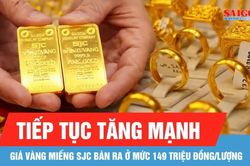 Ngày 24-8, giá vàng tăng mạnh
